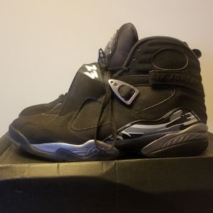 Retro Jordan 8's Black (sz 12)